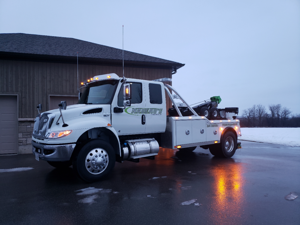 Nadeau's Truck in Winter